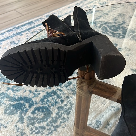 Dylan lace up free people black boots - Picture 6 of 8